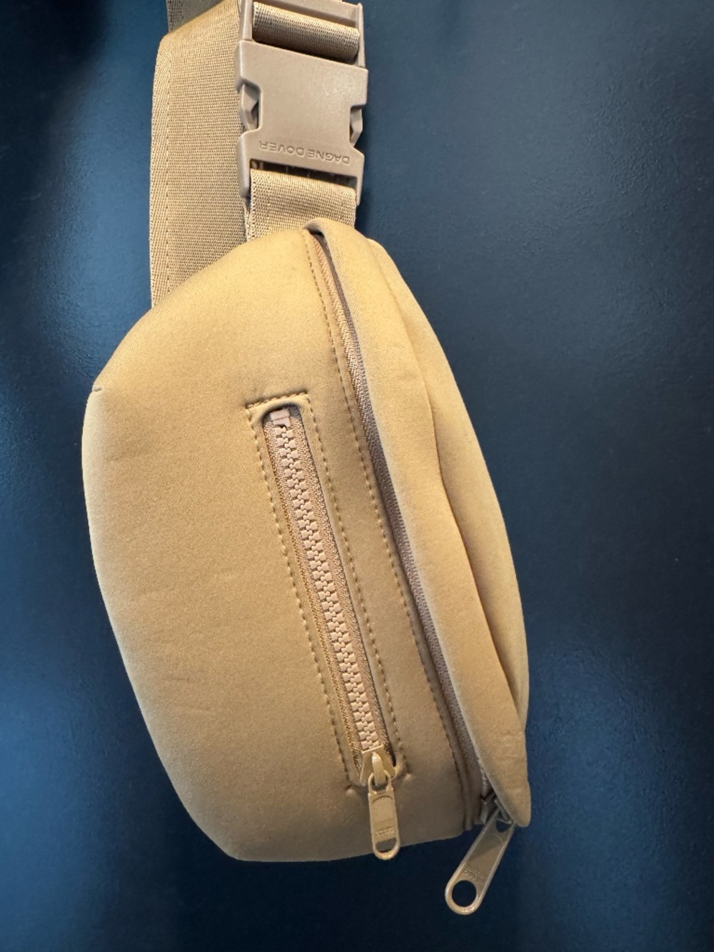 Dagne Dover Tan Cross Body Bag